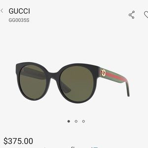 GUCCI GG0035S Round acetate sunglasses